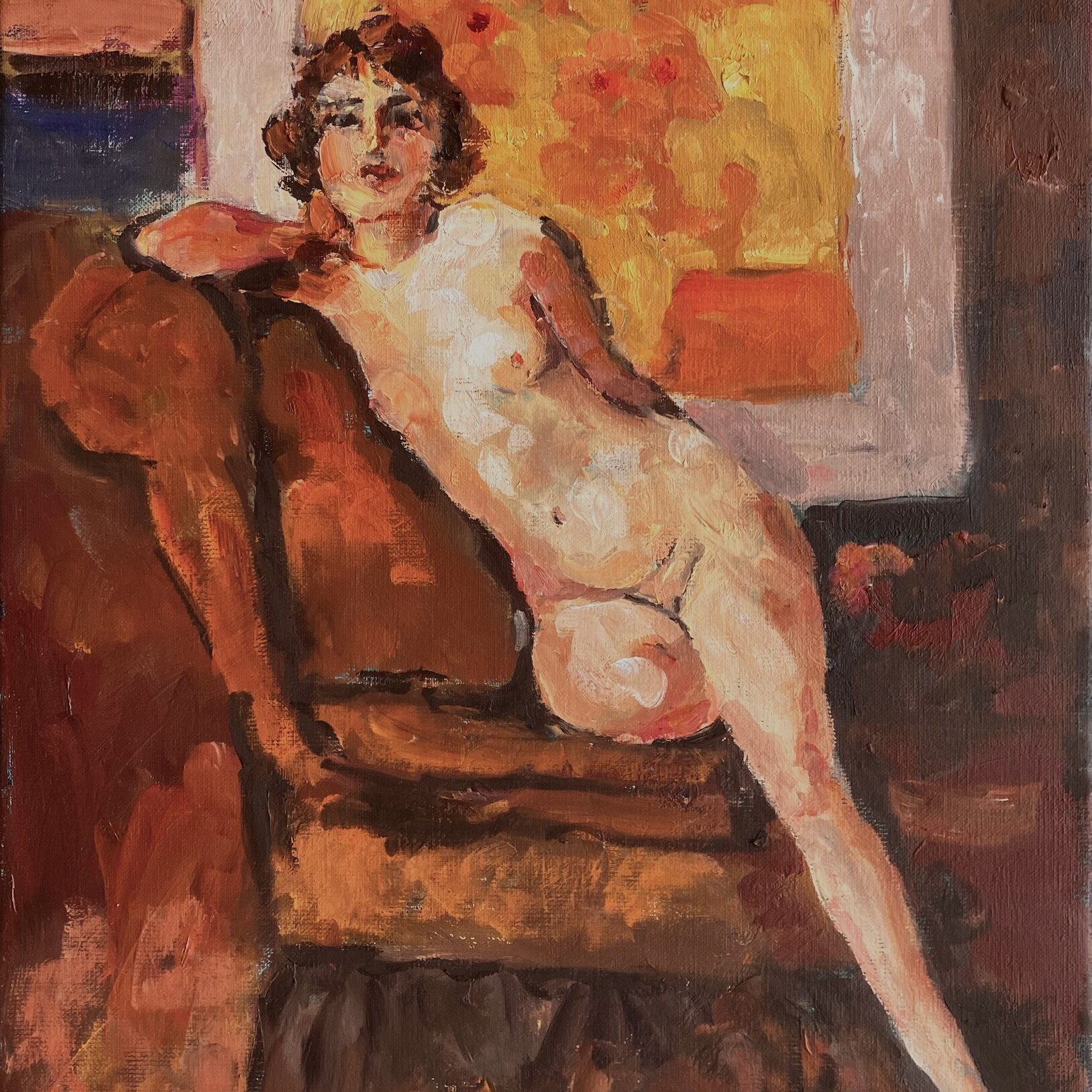 Geïnspireerd door andere schilders-Inspired by other painters