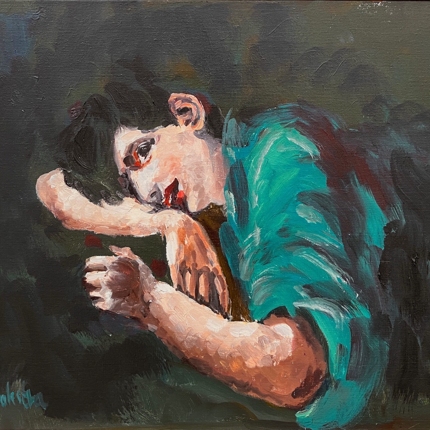 Geïnspireerd door andere schilders/Inspired by other painters